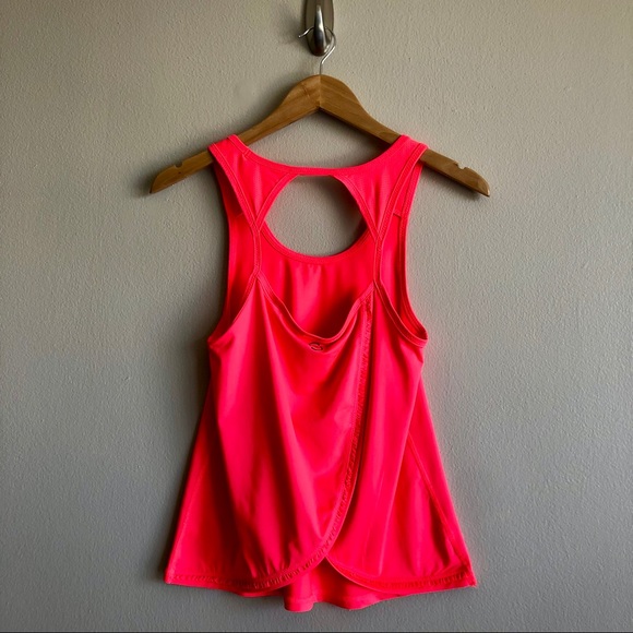 AMERICAN EAGLE Hot Neon Pink Athletic Tank - Picture 2 of 4